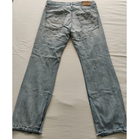Hollister Jeans Women's REAL Boyfriend Slim Patch Distressed Handmade 32/29 READ - Picture 10 of 16